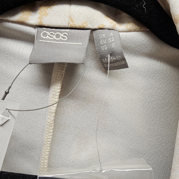 NWT Leopard 🐆 ASOS Dress Wrap Size 0 - Picture 4 of 5